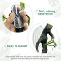Fhiny Snake Climbing Branch, 2 PCS Resin Reptile Branches for Climbing with Suction Cups Frog Terrarium Plants Reptile T