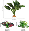 Moonorange Reptile Artificial Plants, Terrarium Plants Decorations Supplies, Aquarium Fish Tank Plant, Amphibian Habitat