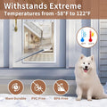 2-Pack Dog Door Replacement Flaps - Compatible with Ruff Weather XL Dog Door, Safe and Free Access for Pets