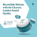 FluentPet Talking Buttons for Dogs & Cats, Recordable Pet Communication Kit