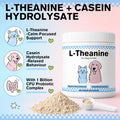 L-Theanine Calming Powder for Dogs & Cats, Probiotic Calm Supplement