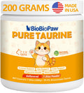 Pure Taurine for Cats Taurine Powder Supplement for Kitty Supports Vitality and Immune Health 200 Grams