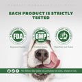 Vetriuntrix Teeth Cleaning Chews for Dogs, Dog Dental Soft Chews for Plaque & Tartar Control with Natural Enzymes, Dental Care for Dogs Fresh Breath with Probiotic