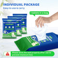 VOISEN 48 Pcs Pet Glove Wipes for Dogs and Cats, Cleaning & Deodorizing Bathing Grooming Wipes,Unscented Thick Nourish Fur Glove Wipes for Pet Dry Cleaning,Daily Care and Travel