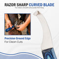 Equine Care Right-Handed Hoof Knife, J2 Stainless Steel, Farrier Tool