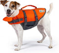 Outward Hound Granby Splash Dog Life Jacket, Life Vest, Orange, Small