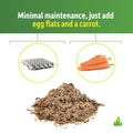 Josh's Frogs Mealworm & Superworm Wheat Bran Bedding, 5 Quarts