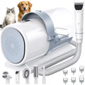 NEWBULIG 5-in-1 Pet Grooming Vacuum Kit, 2.5L Dust Cup, 3 Suction Modes and 5 Groomer Tools, Dog Clippers with Cordless Low Noise for Cats, Dogs Other Animals Hair Trimmer