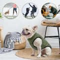 SCENEREAL Winter Dog Vest Coat with Harness Built in