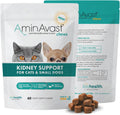 AminAvast Small Dogs & Cat Kidney Support - Promotes Healthy Kidney Support in Cats & Small Dogs - 300mg, 60 Capsule