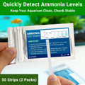 11 in 1 Aquarium Test Strips Kit | Aquarium Ammonia Test Strips | 150 Strips | Quick Accurate Freshwater&Saltwater Fish 