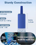 Pawfly Aquarium Air Stone 1 Inch Cylinder, Fish Tank Air Bubble Diffuser Airstone for Nano Air Pumps Small Buckets and F