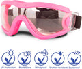 Small Dog Sunglasses with Adjustable Strap UV Protection, Winproof Puppy Sunglasses, Suitable for Dogs Eyes Protection，S