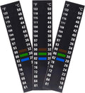 Aquarium Thermometer Strips, Fish Tank Temperature Gauge Stickers, Reptile Thermometer, Stick-on Temperature Monitor Str