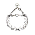Herm Sprenger Chrome Plated Steel Training Prong Collar with Quick Release Snap for Dogs, 21-22 in x 3mm, Neck Size UP to 18 inches