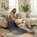 Luciphia 100% Waterproof Blanket for Adults or Large Dogs, Soft Polar Fleece Pet Blankets for Bed Couch Protector Washab