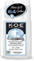 Odorcide K.O.E Kennel Odor Eliminator Concentrate, Fresh Scent, 16 oz - Non-Enzymatic Formula for Cages, Runs, Home and 