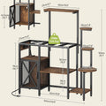 20-29 Gallon Aquarium Stand with Plant Shelf & Power Outlet
