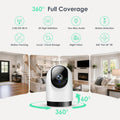 YOTON 2K Indoor Camera, 5G/2.4G WiFi Cameras for Home Security/Pet Cam/Baby