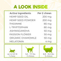 ZENO Hemp Calming Chews for Cats Anxiety 200 pcs - for Travel, Stress, Check-up, Barking or Grooming - Feline Anxiety Relief - Cat Calming Treats - Salmon