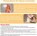 ANSJDH Dog Corrector Spray 80ml 2 Pack Spray Dog Trainer for Stops Barking, Place Avoidance, Attacks,Safe, Help Stop Unwanted Dog Behaviour. Easy to Use, Safe, Humane & Effective