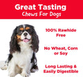 Country Kitchen Rawhide Free Chicken Dog Chews, for Small Dogs, Made with Real Chicken, No Wheat, Corn or Soy, 18 Count