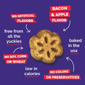 Fruitables Skinny Mini Dog Treats, Training Treats, Bacon & Apple, 5oz