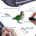 Hands-Free Bird Harnesses Suitable for Cycling and Driving Outdoors and Belts self-retracting Fanny Pack Bird Leash suir