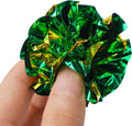 CHIWAVA 45PCS 1.6'' Mylar Cat Toy Ball Kitten Shiny Crinkle Crackle Balls