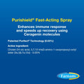Farnam Purishield Wound & Skin Care Fast Acting Spray, Cleans and Treats Wounds on Horses, Dogs, Cats & Livestock. 12 Ou