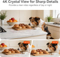 xpai 4K UHD Indoor Camera, 64G Built-in Storage No Subscription,Pet Camera Indoor with Phone App,Work as Baby Monitor/Cat/Dog Camera,360°Pan&Tilt,Two-Way Talk,Privacy Mode,AI Tracking/Detection