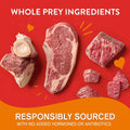 Stella & Chewy's Freeze-Dried Raw Lil' Bites Itty Bitty Beef Recipe Small Breed Dog Food, 7 oz. Bag (Beef)