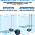 Mini Submersible Pump, Small Fountain Pump with & Sensor (DC 5V USB) for Fish Tank, Pet Fountains, Water feature, Tablet