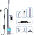 hygger 360GPH Electric Aquarium Gravel Cleaner, 5 in 1 Automatic Fish Tank Cleaning Tool Set Vacuum Water Changer Sand W