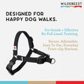 Wildebeest No Pull Dog Harness | Comfortable Training Harnesses | Effective No Pull Harness Design | Ideal for Large Siz