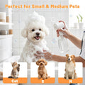 Dog Electric Foam Sprayer, 650ml Dog Shampoo Dispenser, Automatic Foaming for Dog Deep Cleaing, Dog Bath Supplies, Suitable for Medium Dogs and Cats