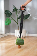 Mr. Peanut's 32" Tall Profile Pooper Scooper, ABS Frame & Waste Bin with Double Spring Clamp, Lightweight Design, Simple