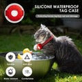 Cat Tracker, Pet Tracker for Cats, Cat Trackers Collar with Safety Elastic Buckle, Works with Any Collar,Compatible with