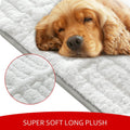 Dog Crate Mat(24" X 18"), Small Dog Bed Pad for Crate