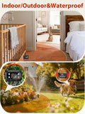 MIMOFPET Wireless Pet Barrier for Cats Dogs - Outdoor Indoor Pet Barrier with Adjustable Safe Static Intensity,Adjustabl