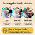 Anti Slip Dog Paw Pads-20 Pcs (5 Sets) High Traction Grips for Senior Dogs