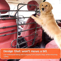 Liuceny Dog Car Barrier, Pet Barrier Follow The Seat Movement 42"–61" Width Adjustable SUV Dog Barrier for Back Seat,Vehicle Gate Heavy Duty, Ideal for Sedans SUVs Trucks MPVs (Metal)