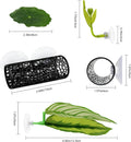 5PCS Betta Hammock & Fish Toys Set, Soft Aquarium Decor Plastic Plants