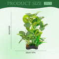Silk Aquarium Plants 9.8in 2-Pack