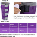 Reflective Horse Fly Boots Set of 4, Loose Fitting Leggings for Horses, Equine Fly Leg Wraps Socks for 4 Legs, Breathabl