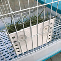 kathson Hay Feeder for Rabbit, Bunny Hay Holder Guinea Pig Hay Feeder Plastic Hay Rack for Rabbits Small Animal Chinchil