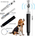 2 Pack Dog Whistle - Dog Whistle to Stop Barking Neighbor's Dog & Long Range Recall, Adjustable Ultrasonic Silent Dog Wh