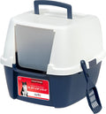 IRIS USA Large Front Door Cat Litter Box, Walk-in Entry
