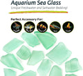 Galapagos (05133 Aquarium Sea Glass, Sage Green, 4lb Bag