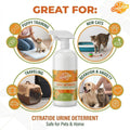 Urine Deterrent Spray for Dogs & Cats – Heavy Duty Plant-Based Formula Prevents Marking on Floors, Furniture & Carpets –